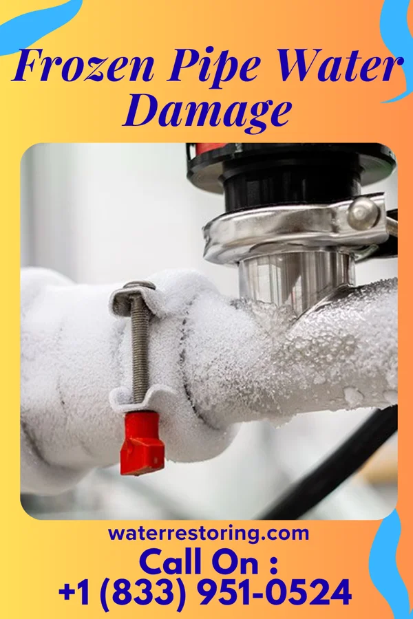 Frozen Pipe Water Damage in Fairview Beach, VA